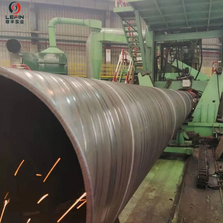 API 5L SSAW SAWH Spiral Welded Steel Pipe
